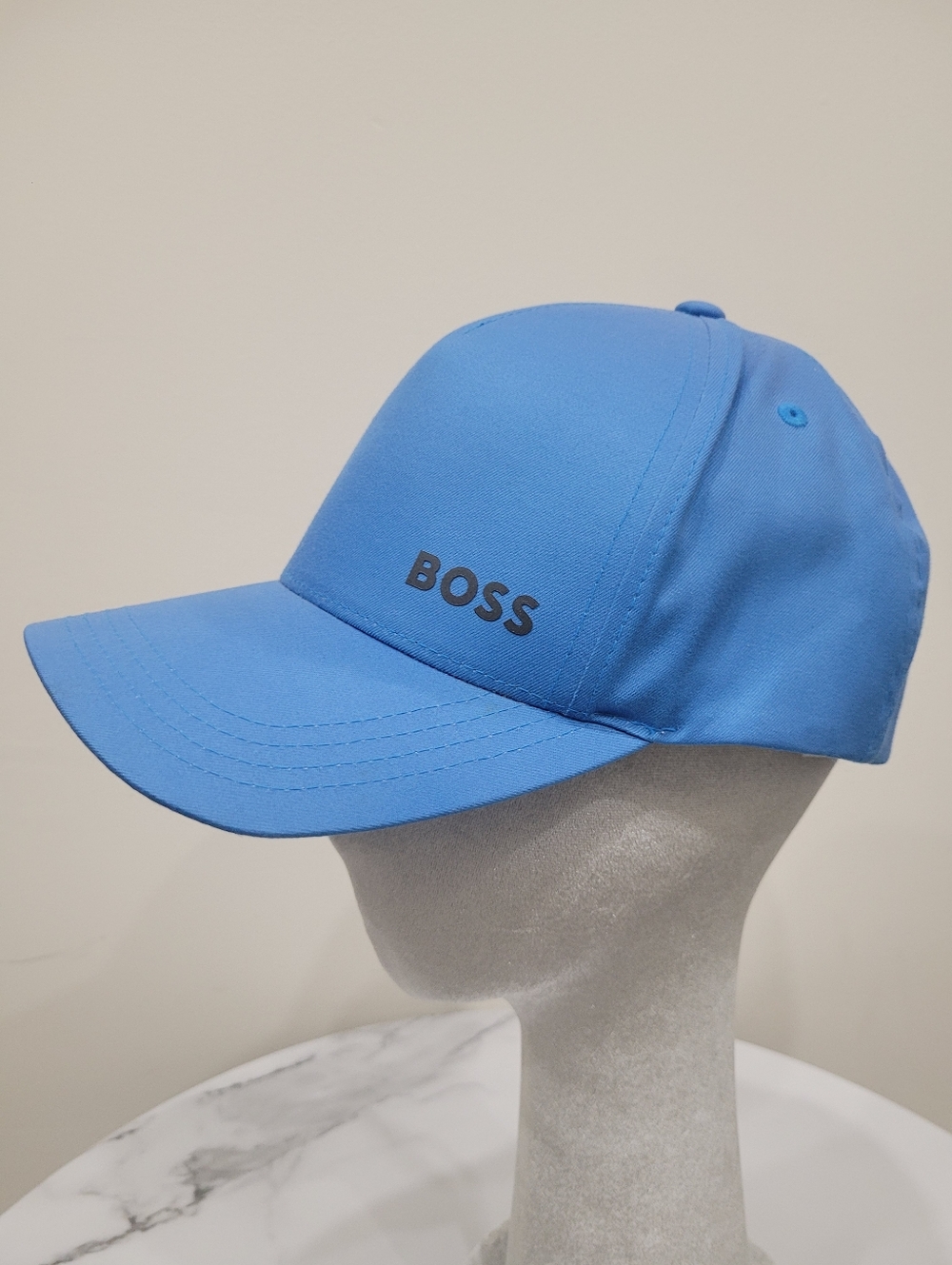Hugo Boss Baby Blue Classic Logo Snapback Hat Cap